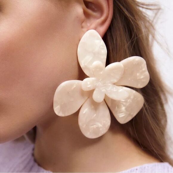 flower statement earrings N21 - Picture 2 of 8